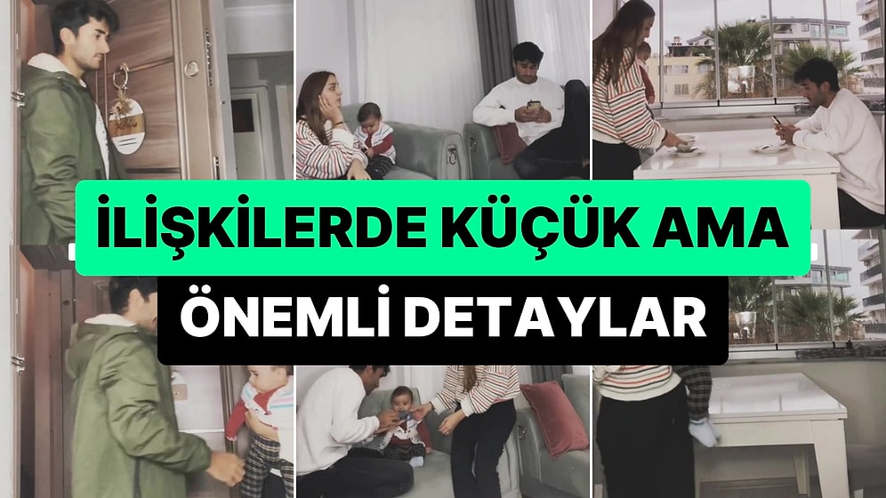 Küçük Ama Önemli Detayların İlişkide Ne Kadar Önemli Olduğunu Karşılaştırmalı Olarak Gösteren Çift