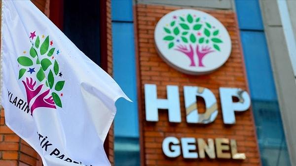 HDP, hakkındaki kapatma davasına ilişkin süreç halen devam ediyor.