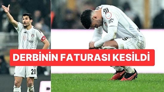 Beşiktaş 3-1'lik Fenerbahçe Mağlubiyeti Sonrasında Beş Futbolcusunun Kadro Dışı Bırakıldığını Açıkladı