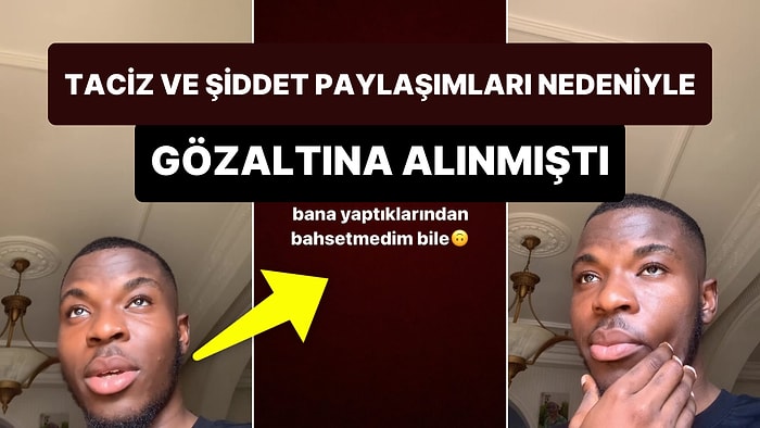 Çocuk ve Kadınlarla İlgili Şiddet ve Taciz İçerikleri Nedeniyle Gözaltına Alınan Siyahi Fenomen Açıklama Yaptı