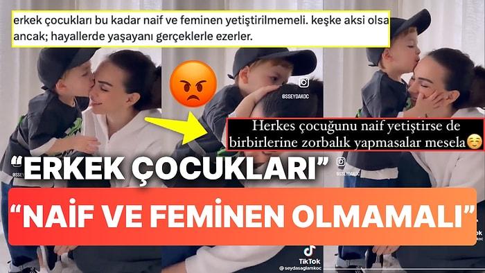 Minik Ömer'in Annesiyle Sevgi Dolu İletişimini Görünce "Naif ve Feminen Olmasını" Yanlış Bulan Kullanıcı