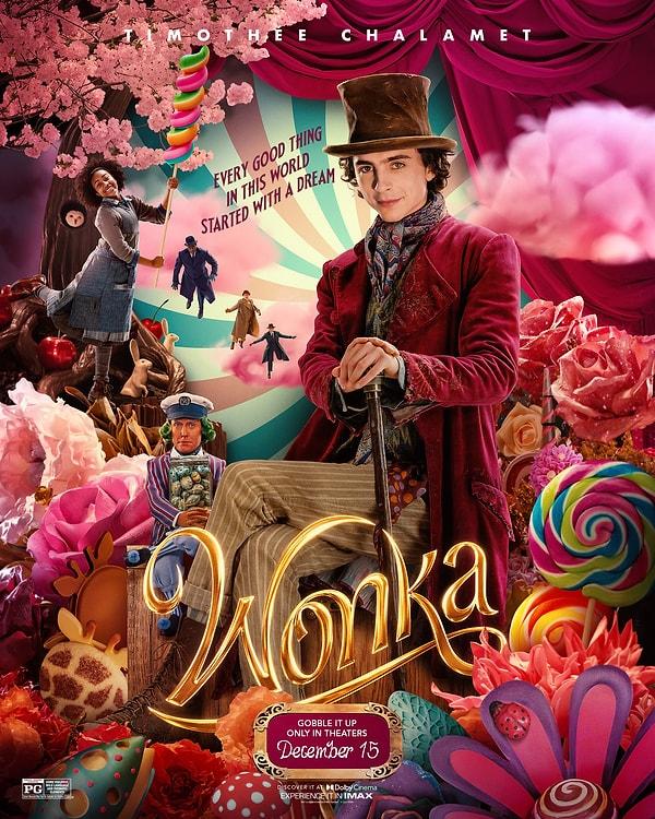 2023 yılının sonlarına yaklaşmışken vizyonda görmeyi beklediğimiz en iddialı filmlerden biri de hiç şüphesiz Roald Dahl'ın 1964 tarihli Charlie'nin Çikolata Fabrikası romanına dayanan "Wonka" filmi.