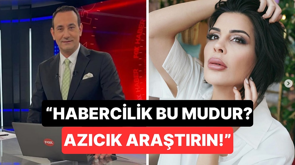 Eylül Öztürk Durmuyor: Bu Sefer de Fox Haber Sunucusu Burak Birsen'e Laf Yetiştirdi