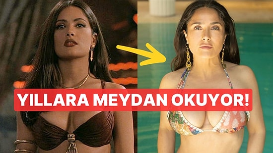 Kim Der 57 Yaşında? Salma Hayek Bikinisi ve Muhteşem Fiziğiyle Büyüledi