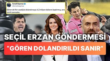 Ankaragücü Teknik Direktörü Emre Belözoğlu'nun Maç Esnasındaki Sinirine İsmail Saymaz'dan "Fon" Göndermesi