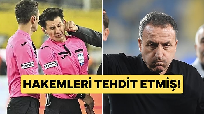 Halil Umut Meler'e Yumruk Atan Faruk Koca'nın Daha Önce Hakemleri Tehdit Ettiği Ortaya Çıktı!