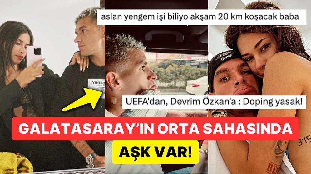 Biz Torreira'nın Jestlerine Alışıktık: Devrim Özkan Aşka Gelip Sevdiceğini Mıncırmaya Doyamadı