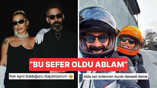 Yeni Sevgilisi Gökhan Fırat'la Motor Gezmesine Çıkan İrem Derici, Yine ve Yeniden Aşka İnandırmaya Yemin Etti