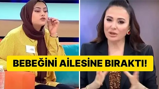 1,5 Yaşındaki Bebeğini Ailesine Bırakıp Kaçan Kadının Dini Nikahlı Eşiyle Çok Konuşulacak Yüzleşmesi