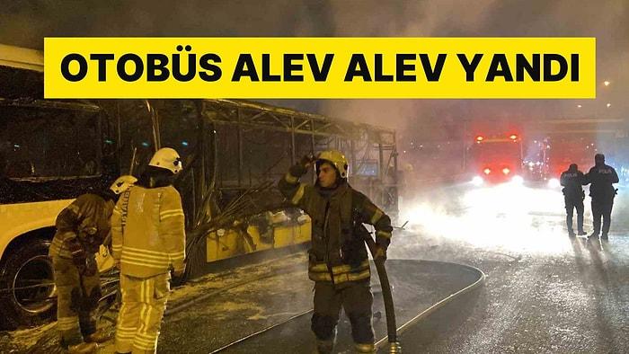 Feci Olay: Seyir Halindeki İETT Otobüsünde Yangın