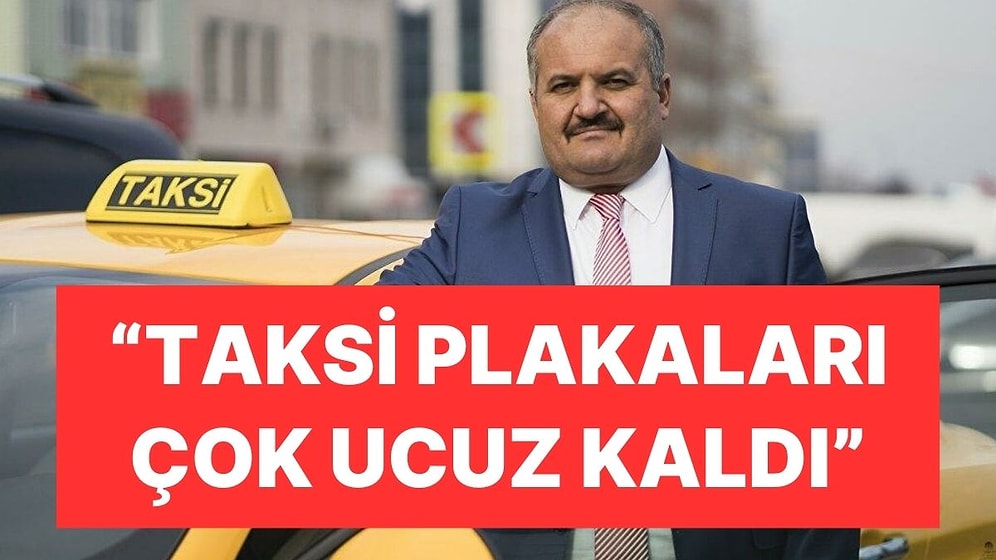 Taksiciler Odası Başkanı Eyüp Aksu'ya Göre, 7 Milyonluk Plaka Fiyatı Çok Ucuz Kaldı!