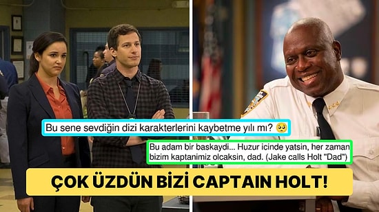 Brooklyn Nine-Nine'ın Tatlı Huysuzu Captain Holt'u Andre Braugher'in Vefatına Sosyal Medyadan Gelen Yorumlar