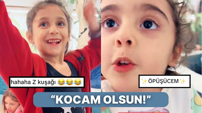 “Ben Aşık Oldum, Kocam Olsun” Diyerek Annesini Şoke Eden Minik Kız