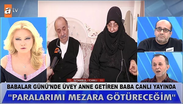 Baba çocuklarına beddua edip yeni eşini savundukça kardeşler iyice zıvanadan çıktı. Annelerinin zorluk içinde vefat ettiğini, şimdi bu kadının sefa çekmesini kaldıramadıklarını söyledi.