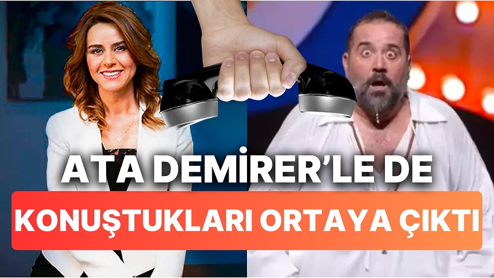 Yüksek Karlı Gizli Fon Vaadiyle Büyük Bir Vurgun Yapan Seçil Erzan'ın Ata Demirer'le de Konuştuğu Ortaya Çıktı