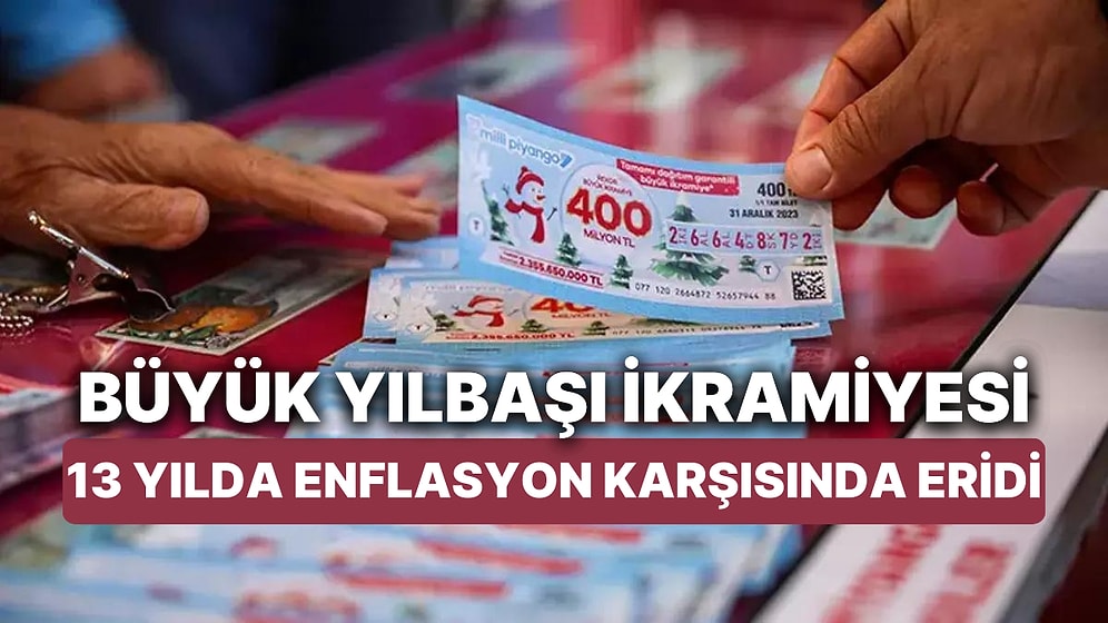Enflasyon Hayalleri de Vurdu: Milli Piyango'nun Büyük Yılbaşı İkramiyesi 13 Yılda Ne Kadar Eridi?