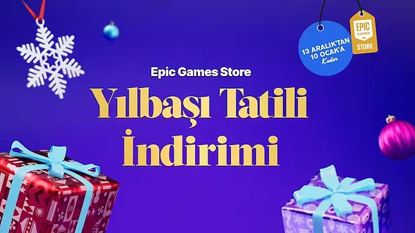 Epic Games Store Yılbaşı İndirimleri hızlı başladı.