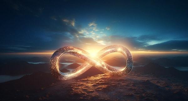 Infinity on its Side: The Symbolism of the Infinite Loop