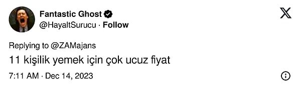 Kişi sayısı düşünülünce uygun gelenler de oldu.