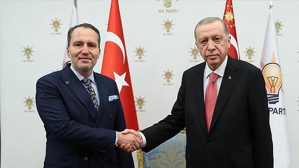 İddia Cumhurbaşkanı Erdoğan ile YRP Genel Başkanı Fatih Erbakan'ın önceki gün yaptığı görüşmenin ardından kulislere yansıdı.