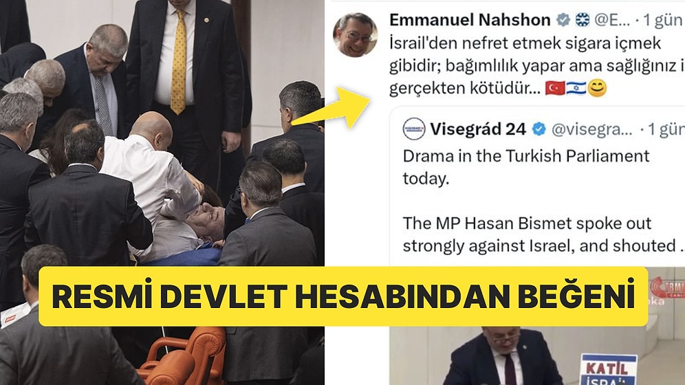 Hasan Bitmez’in Kalp Krizi Geçirmesini İsrail Beğenmiş: “İsrail’den Nefret Etmek Sigara İçmek Gibi”