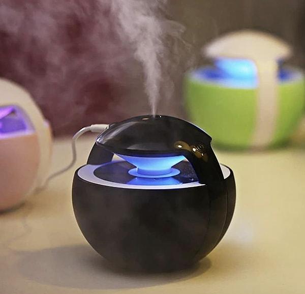 5. Odanızın havasını değiştirecek buhar makinesi.