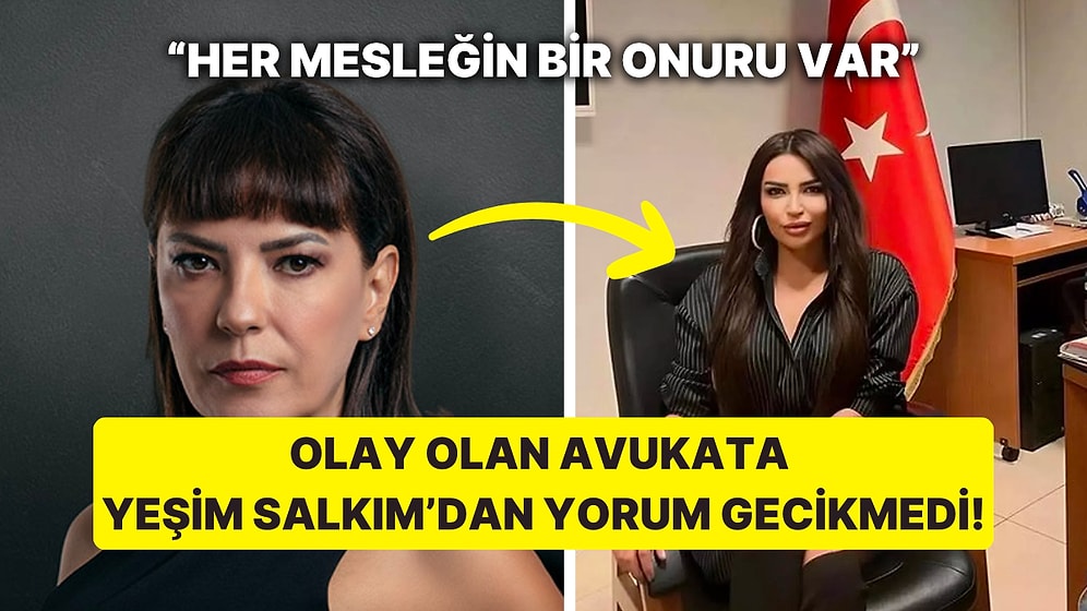 Savcı Odasında Çekildiği Fotoğrafla Olay Olan Buket Nurşah Tekışık’a Yeşim Salkım’dan Dikkat Çeken Yorum