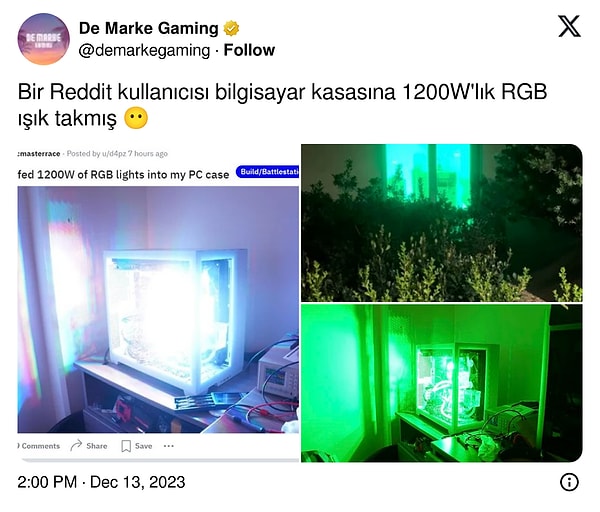 Bu konuya en çarpıcı örnek ise bir Reddit kullanıcısından geldi.