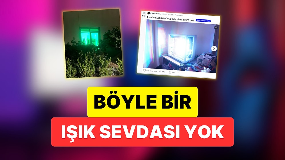 Bilgisayar Kasasına 1200W'lık RGB Takan Reddit Kullancısı Ağızları Açık Bıraktırdı