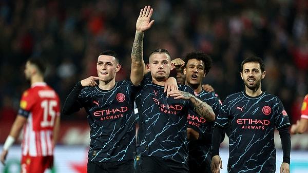 UEFA Şampiyonlar Ligi G Grubu'nda yer alan Manchester City, dün gece Kızılyıldız engelini 3-2 aşarak namağlup bir şekilde adını üst tura yazdırdı.