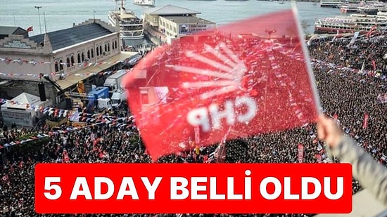 CHP 5 Şehirde Belediye Başkan Adaylarını Belirledi