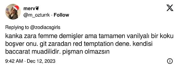 1. Zara Red Temptation