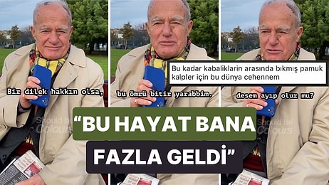 “Bir Dilek Hakkın Olsa” Sorusuna Verdiği Cevapla Kalbimizi Paramparça Eden Amca: “Bu Hayat Bana Fazla Geldi”