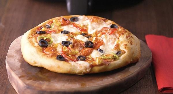 Airfryer'da Akdeniz Pizza Nasıl Yapılır?