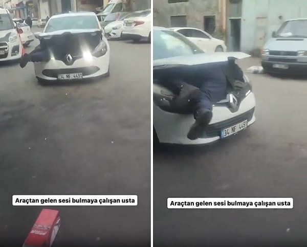 Ustanın hareket halindeki aracın motorunun üzerine yatmasının nedeni ise araçtan gelen sesin nereden geldiğini daha iyi anlayacak olması.