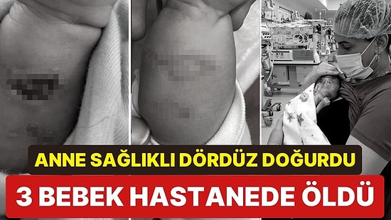 Kocaeli’de Skandal Olay: Sağlıklı Dördüz Bebek Dünyaya Getiren Anneye Üç Ceset Verdiler!