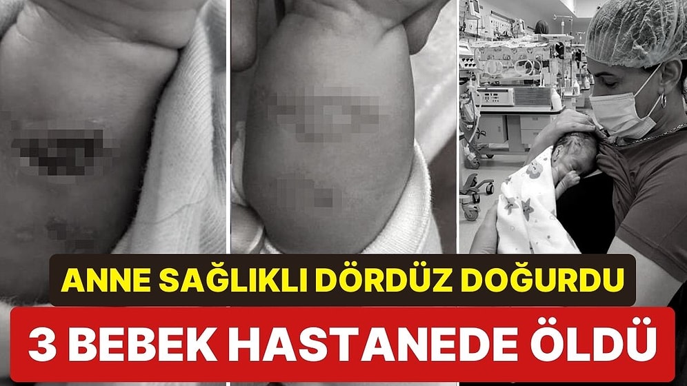 Kocaeli’de Skandal Olay: Sağlıklı Dördüz Bebek Dünyaya Getiren Anneye Üç Ceset Verdiler!