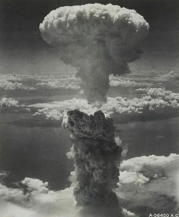 11. Nagazaki, Japonya'da patlatılan atom bombası.