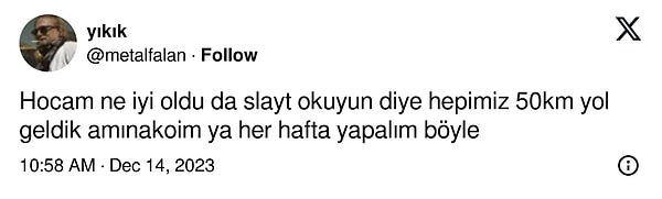 Bir serzeniş...