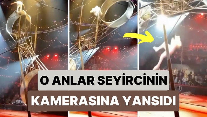 Bir Akrobat Gösteri Sırasında Dengesini Kaybederek Yere Çakıldı: O Anlar Seyircilerin Kamerasına Yansıdı