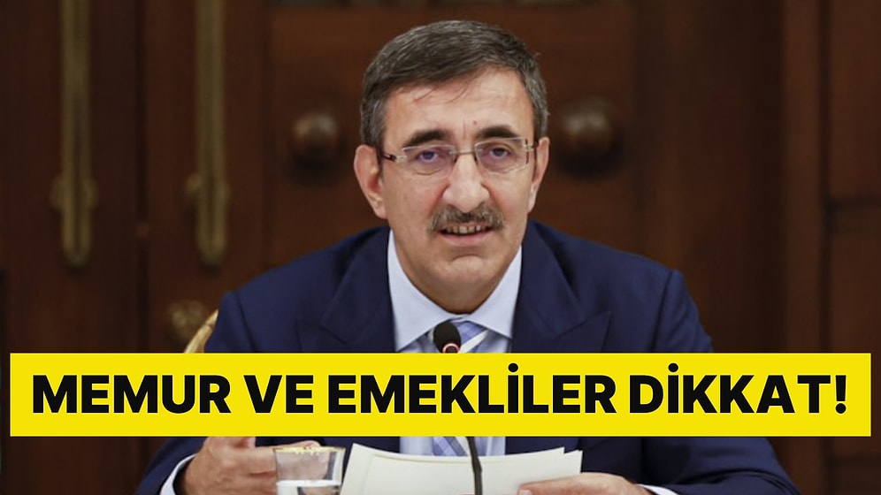 Memur ve Emekliler Dikkat: Cumhurbaşkanı Yardımcısı Zam Oranını Açıkladı