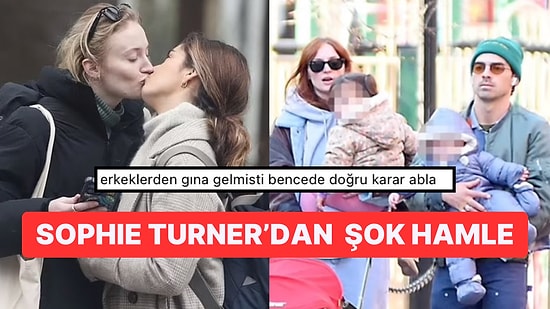 "Erkeklerden Gına Geldi!" Sophie Turner Bu Sefer Bir Kadınla Görüntülendi!