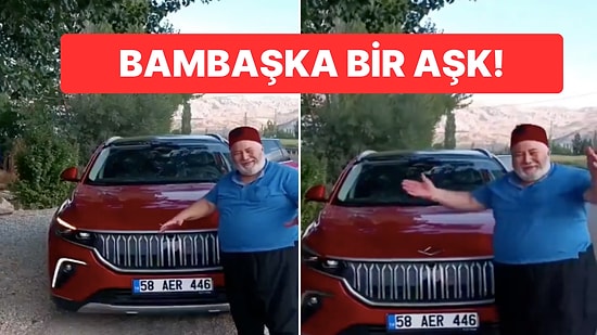Bambaşka Bir Aşk: Bir Vatandaş Zıplaya Zıplaya Togg Övdü
