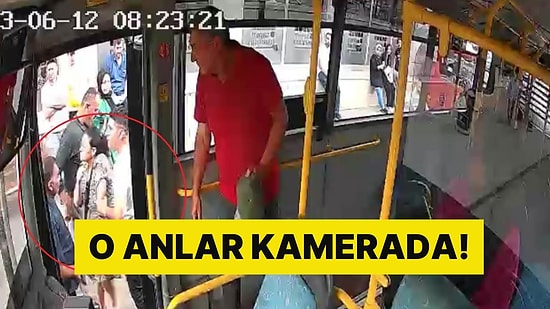 Kocaeli'de Şiddet! Otobüs Şoförü Darbettiği Kadını Araçtan İndirdi: O Anlar Kamerada