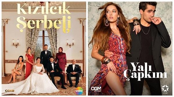 2 sezondur televizyon ekranları büyük bir çekişmeye sahne oluyor. Bir tarafta Gülseren Budayıcıoğlu'nun eserinden uyarlanan Star TV'nin Yalı Çapkını, diğer tarafta ise Zeynep Gür ve Melis Civelek'in kaleme aldığı Show TV'nin Kızılcık Şerbeti...