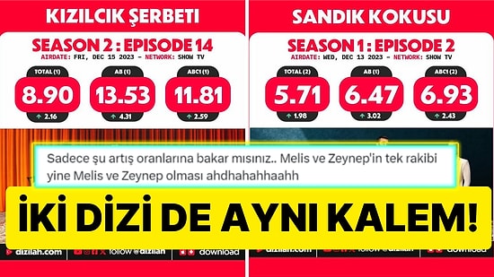 Kızılcık Şerbeti'nin Önlenemez Yükselişinden Sonra Senaristlerine Beğeni Dolu Yorumlar Geldi