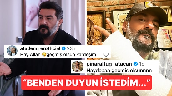 Kardeşlerim Setinde Kaza Geçiren Celil Nalçakan Sağlık Durumunu “Benden Duyun” Diyerek Açıkladı