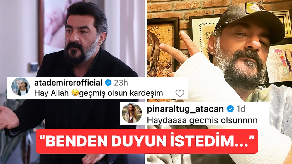 Kardeşlerim Setinde Kaza Geçiren Celil Nalçakan Sağlık Durumunu “Benden Duyun” Diyerek Açıkladı