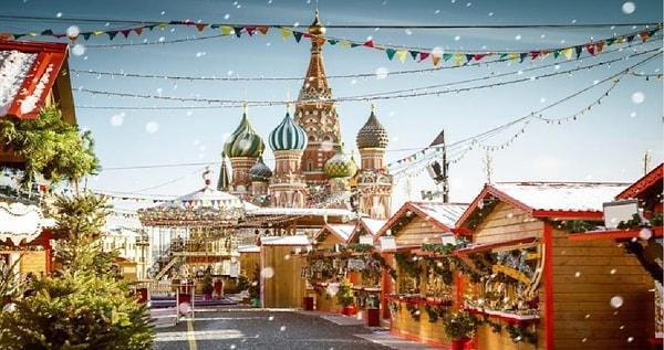 15. Moskova  Noel Pazarı - Rusya