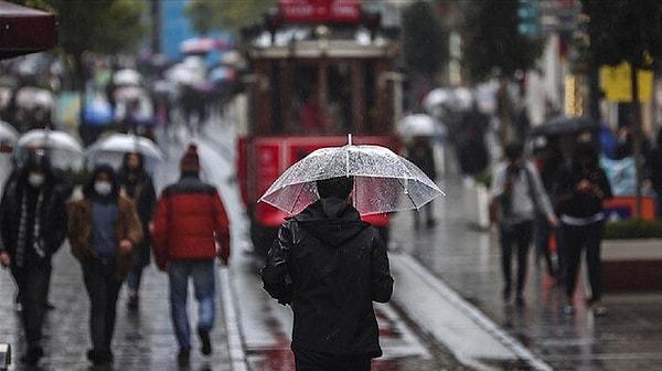 İstanbul'da etkili olan sağanak yağışların ise 17 Aralık Pazar günü sabah saatlerinden itibaren son bulacağı öngörülüyor.